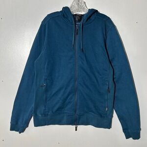 5.11 Tactical Engage Fleece Full Zip Blue Hooded Sweatshirt Men's Size Medium